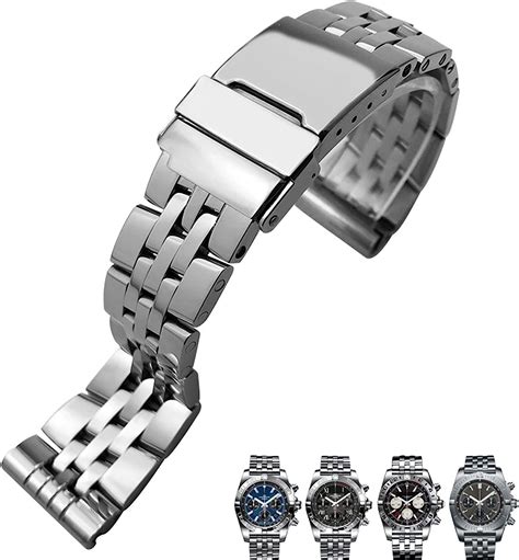 cinturino metallo breitling|cinturini breitling sito ufficiale.